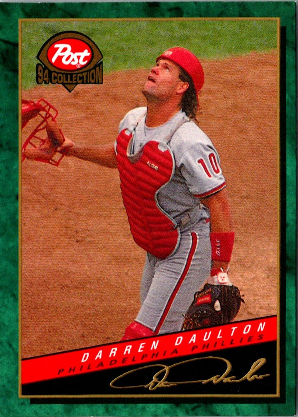 1994 Post Cereal Darren Daulton #9