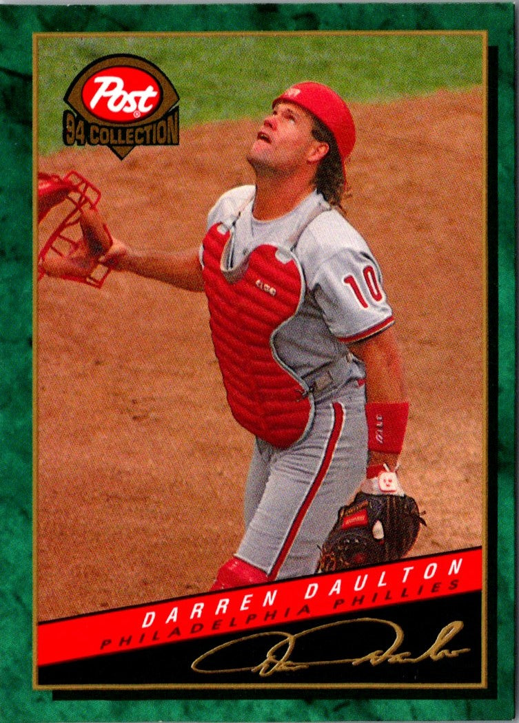 1994 Post Cereal Darren Daulton