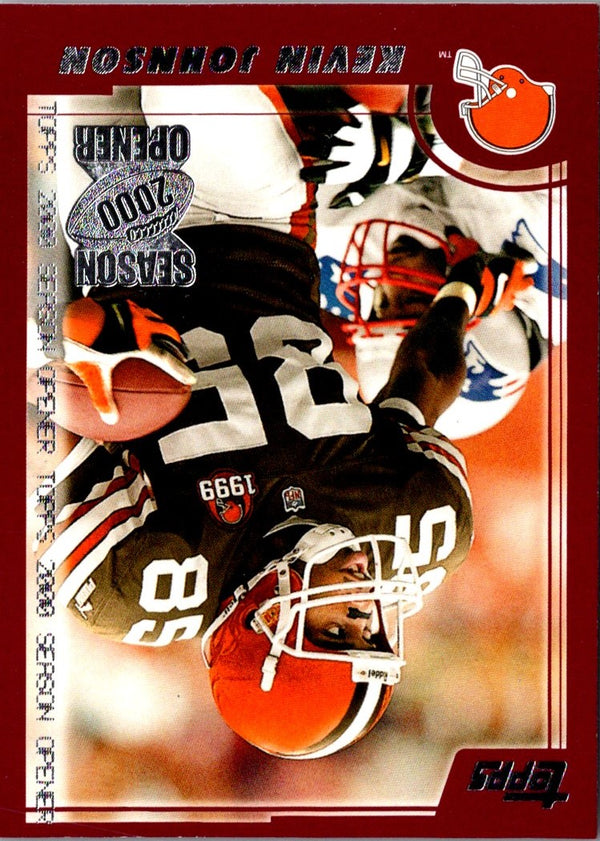 2000 Topps Season Opener Kevin Johnson #102