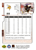 2000 Upper Deck MVP Cris Carter #95