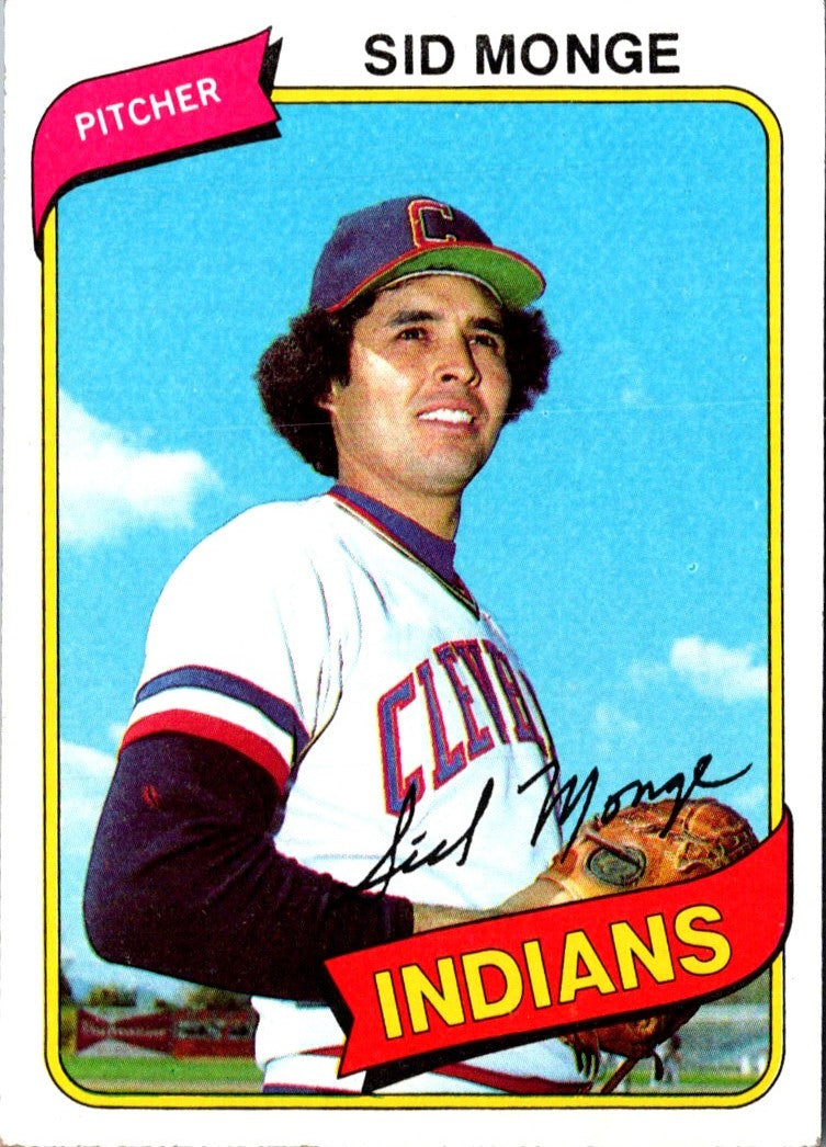 1980 Topps Sid Monge