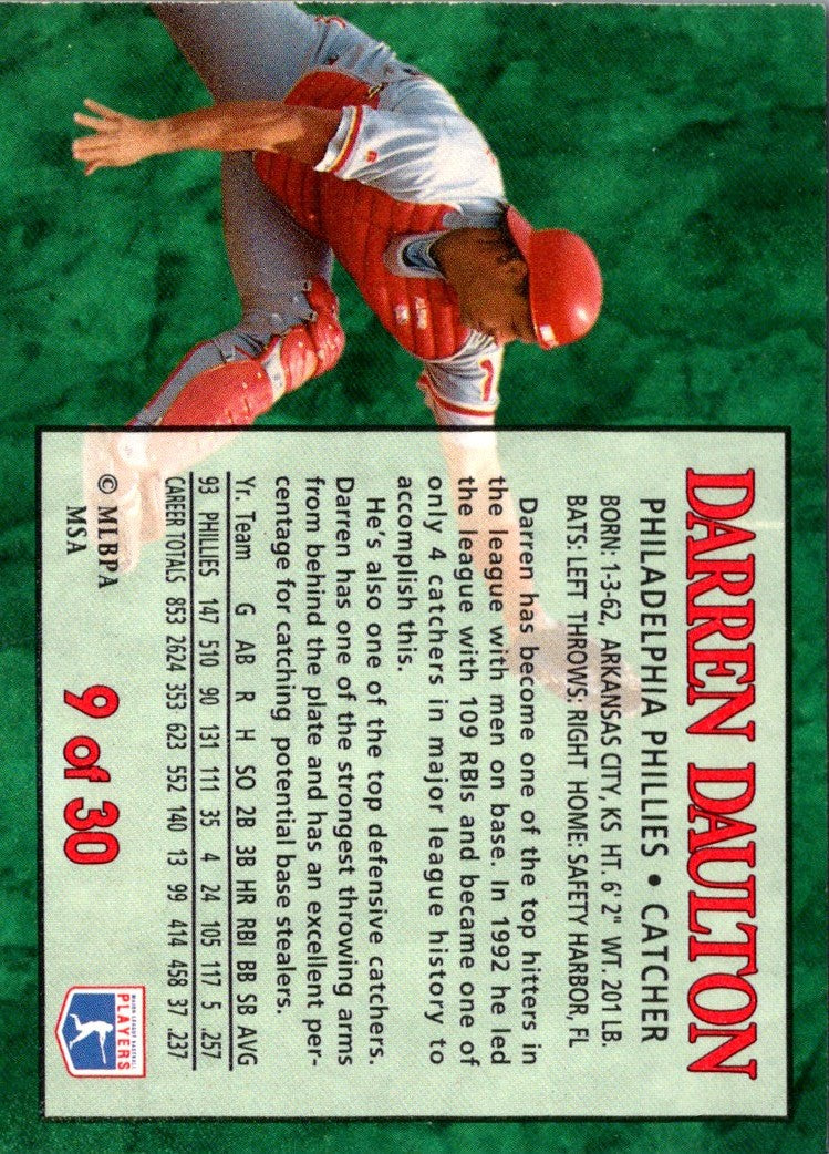 1994 Post Cereal Darren Daulton