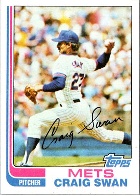 1982 Topps Craig Swan #592