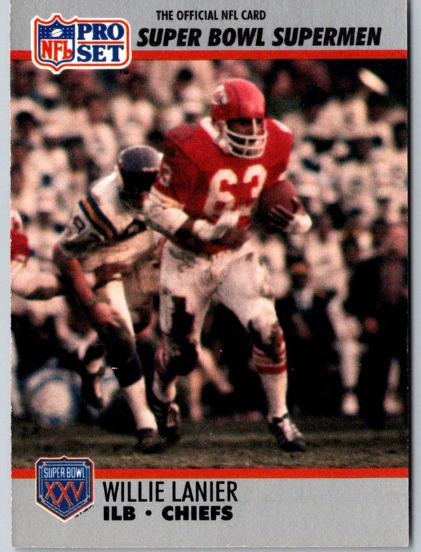 1990 Pro Set Super Bowl 160 Willie Lanier #91