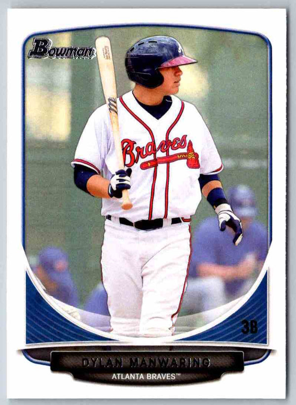 2013 Bowman Dylan Manwaring #BDPP71