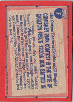 1991 Topps Wax Box Cards Carlton Fisk #F