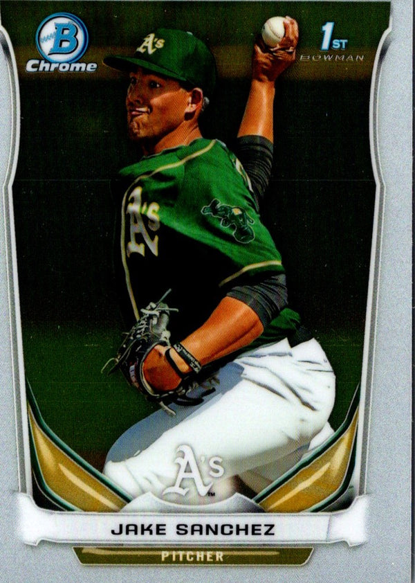 2014 Bowman Chrome Prospects Jake Sanchez #BCP88