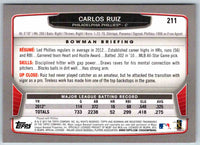 2013 Bowman Carlos Ruiz #211