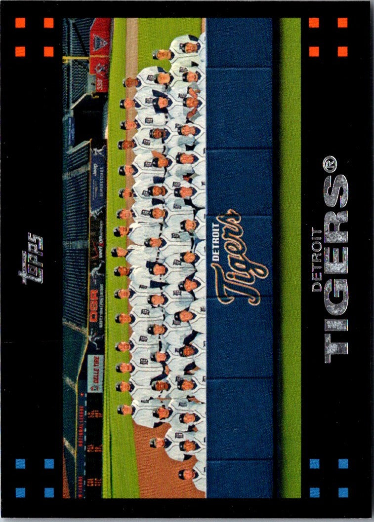 2007 Topps Detroit Tigers