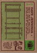 1984 Topps Dave Jennings