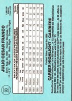 1986 Leaf Julio Franco #93