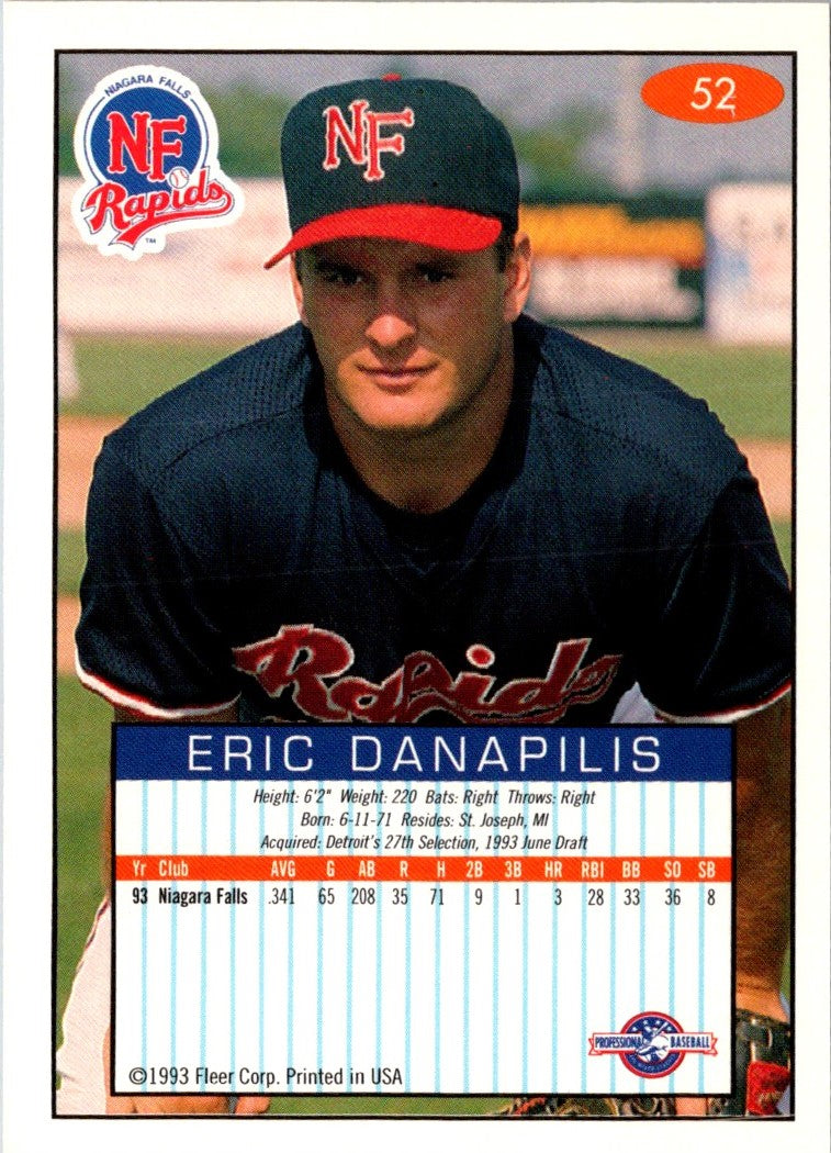 1993 Fleer Excel Eric Danapilis