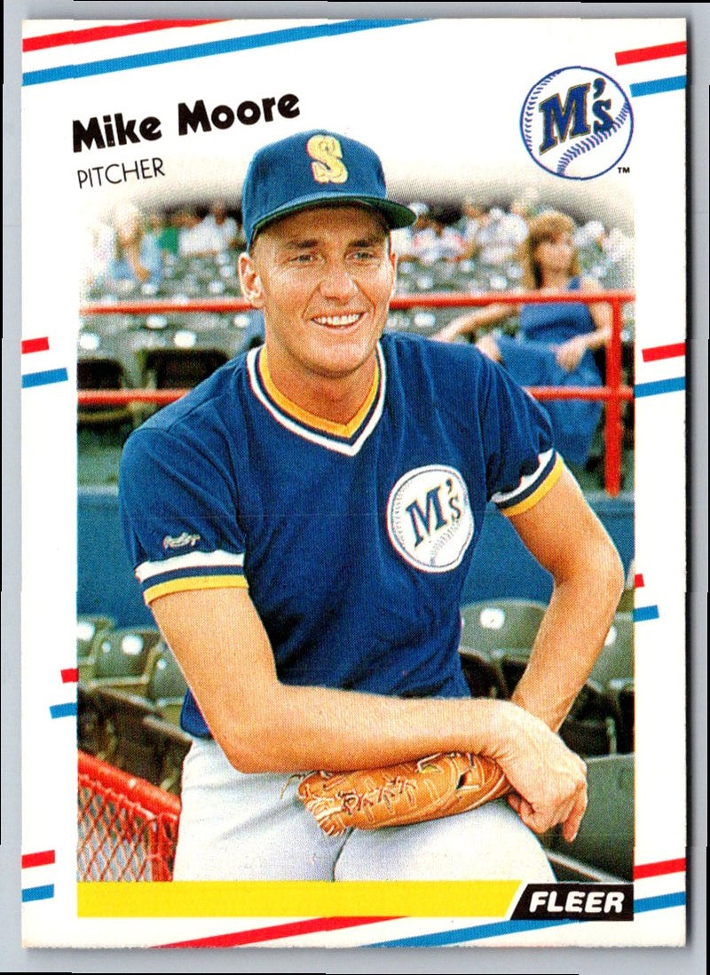 1988 Fleer Mike Moore