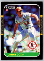 1987 Donruss Danny Cox #160