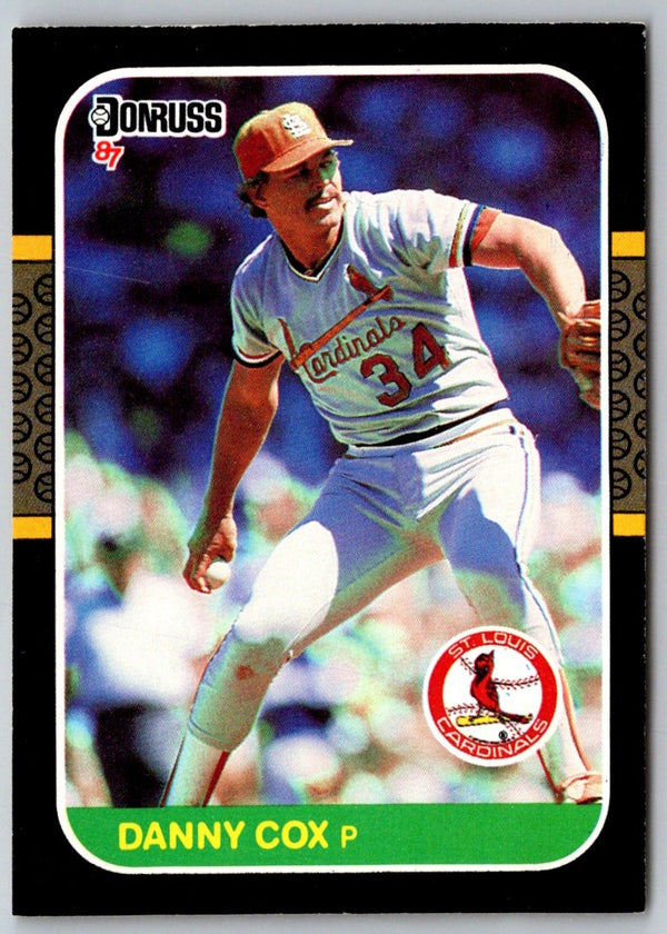 1987 Donruss Danny Cox #160