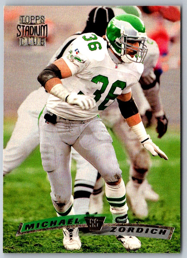 1996 Stadium Club Michael Zordich #276
