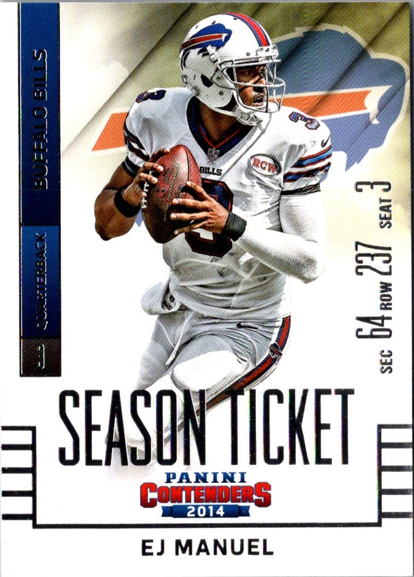 2014 Panini Contenders EJ Manuel #11