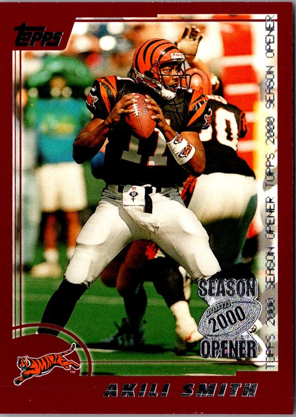 2000 Topps Season Opener Akili Smith #71