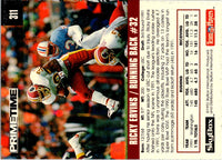 1992 Skybox Impact Ricky Ervins #311