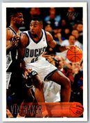 1997 Topps Derek Harper/Patrick Ewing/Greg Anthony/Gary Payton/Kevin Johnson/Doug Christie/LaPhonso Ellis/Antoine Walker/Damon Stoudamire/Rony Seikaly/Vin Baker/Shareef Abdur-Rahim