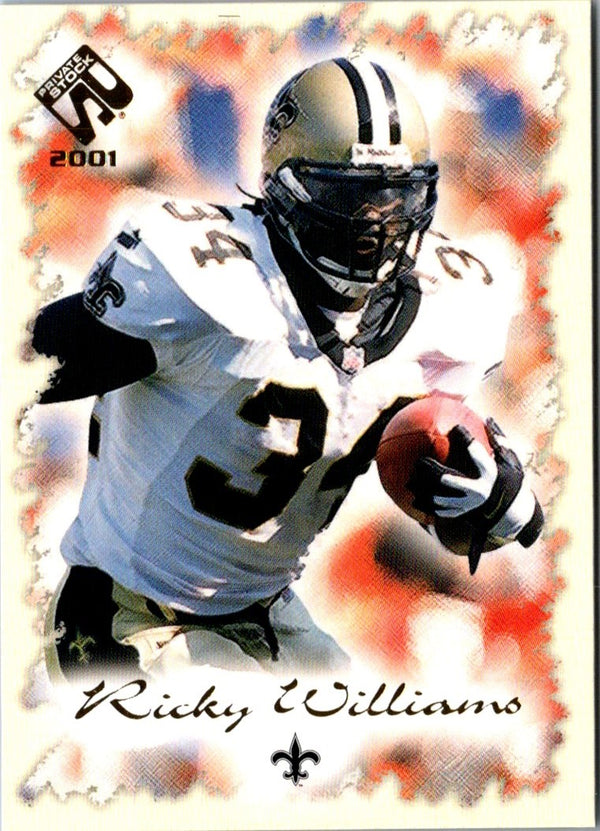 2001 Pacific Private Stock Retail Ricky Williams #61