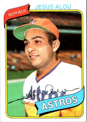 1980 Topps Jesus Alou #593 NM-MT