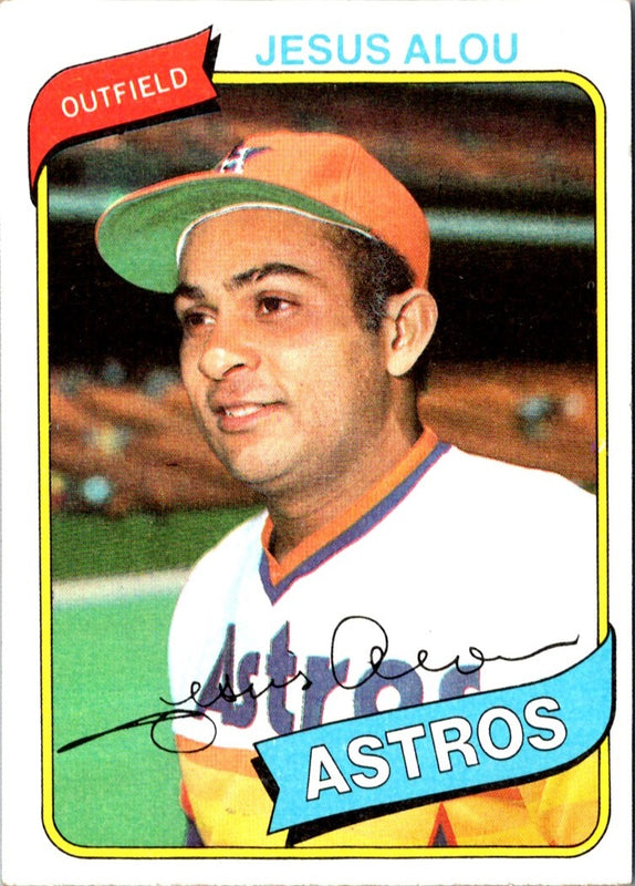 1980 Topps Jesus Alou #593 NM-MT