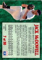 1994 Post Cereal Jack McDowell #7