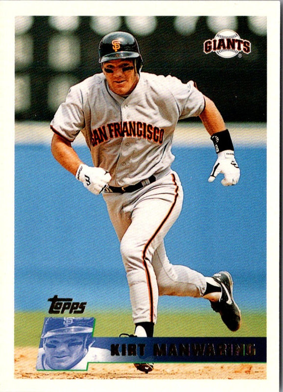 1996 Topps Kirt Manwaring #260