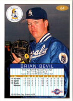 1993 Fleer Excel Brian Bevil #64