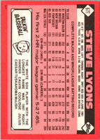 1986 Topps Traded Steve Lyons #67T
