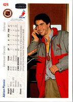 1991 Upper Deck Adrien Plavsic #424
