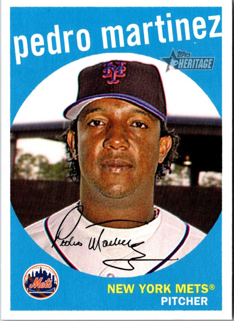 2008 Topps Heritage Pedro Martinez