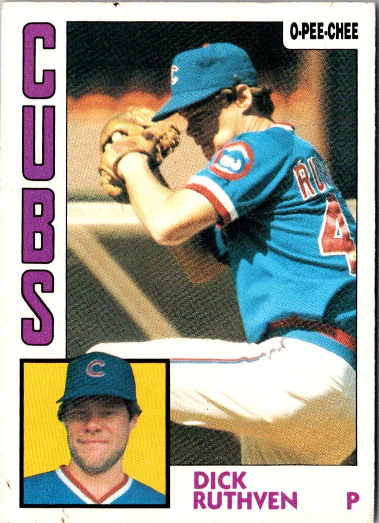 1984 O-Pee-Chee Dick Ruthven