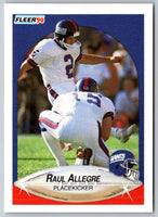 1990 Fleer Raul Allegre #61