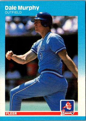 1987 Fleer Glossy Dale Murphy #522