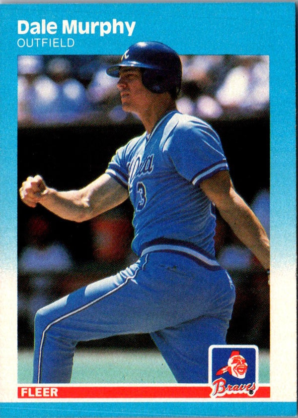 1987 Fleer Glossy Dale Murphy #522