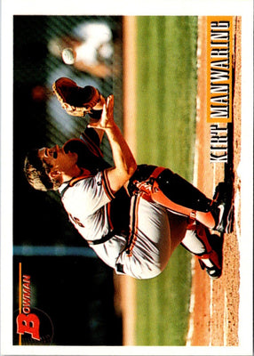 1993 Bowman Kirt Manwaring #688