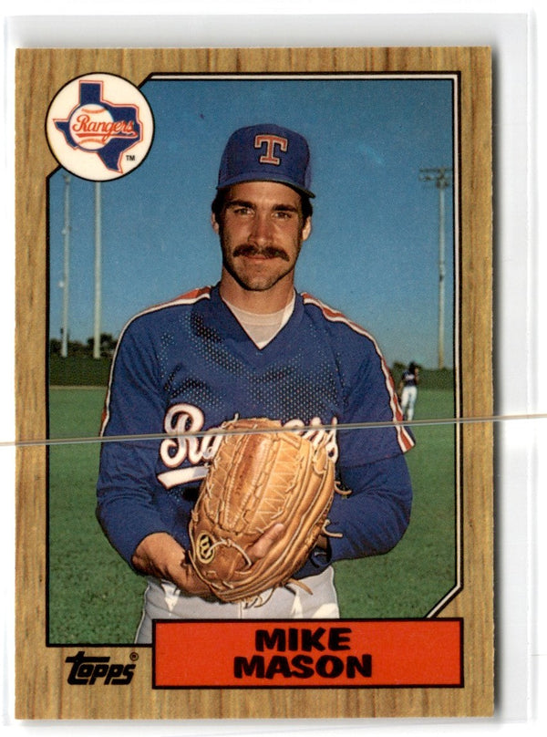 1987 Topps Tiffany Mike Mason #646
