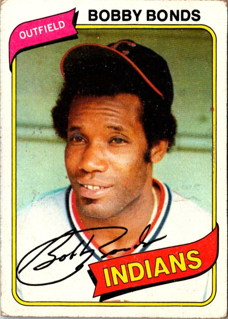 1980 Topps Bobby Bonds