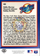 1993 Upper Deck Eddie Murray/Howard Johnson/Bobby Bonilla