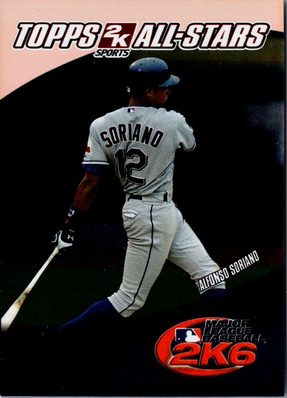 2006 Topps 2K All-Stars Alfonso Soriano #10