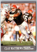 1991 Fleer Ultra Clay Matthews #31