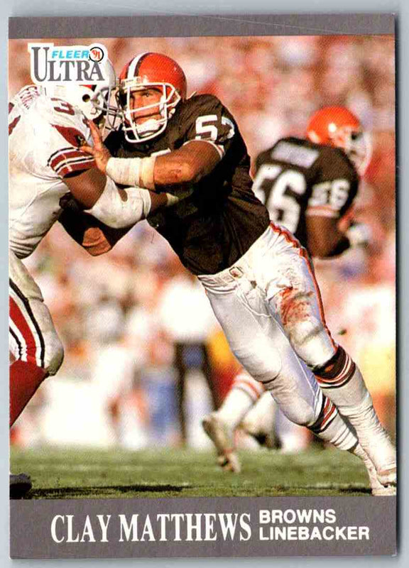 1991 Fleer Ultra Clay Matthews #31
