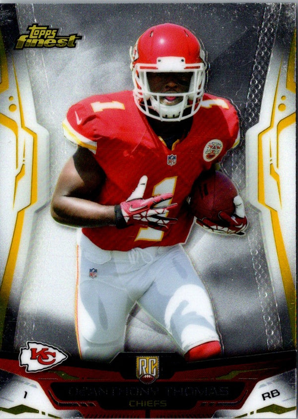 2014 Finest De'Anthony Thomas #126 Rookie