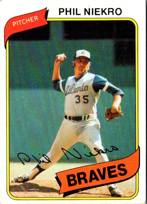 1980 Topps Phil Niekro #130 NM-MT
