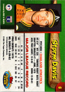 1993 Stadium Club Oakland Athletics Storm Davis