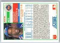 1988 Score Dwight Gooden #350
