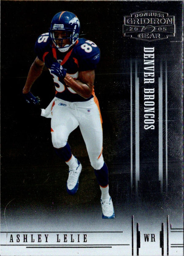 2005 Donruss Gridiron Gear Ashley Lelie #9