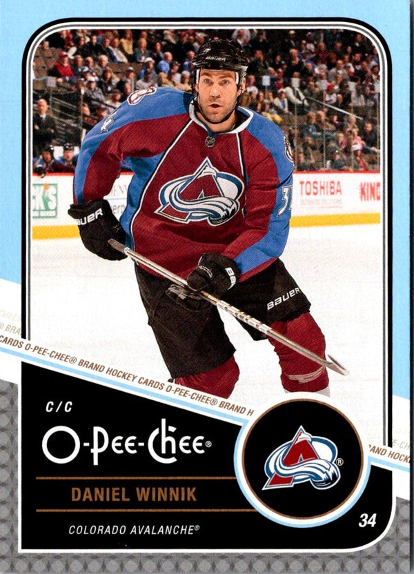 2011 O-Pee-Chee Daniel Winnik #301